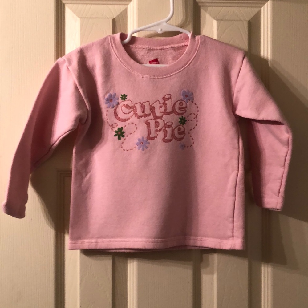 Pink sweatshirt